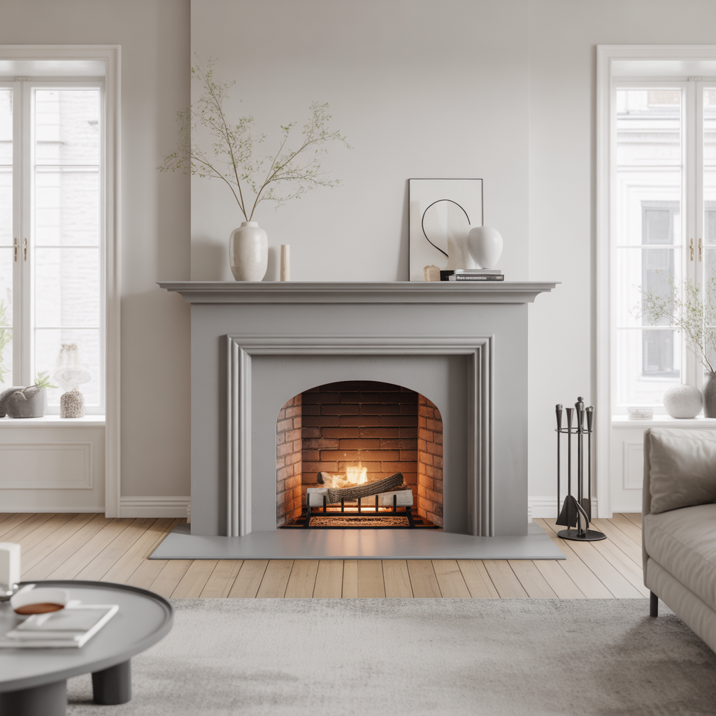 12.Sa malar du en oppen spis for en modern touch